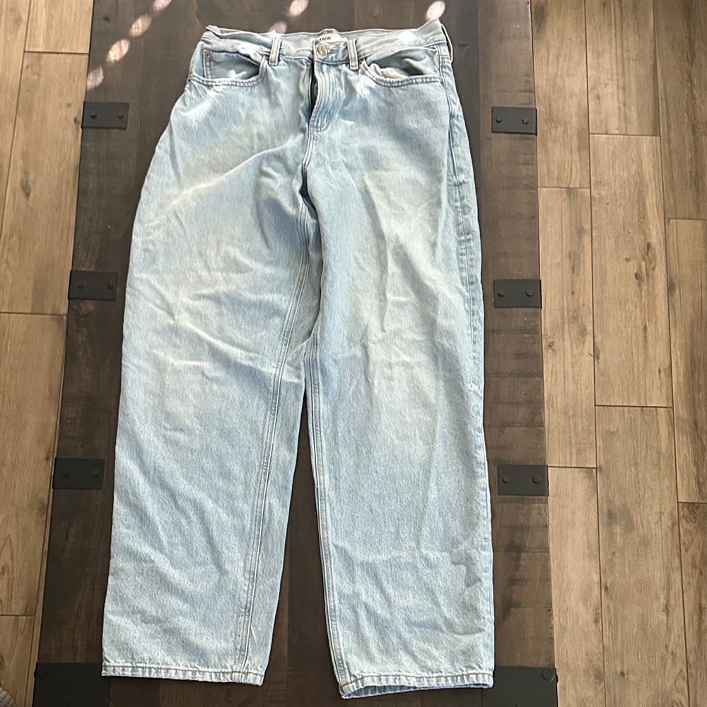 Garage Light Blue Relaxed Jeans
